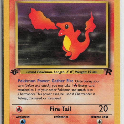 Charmander 50/82 Common Team Rocket Pokemon LP0