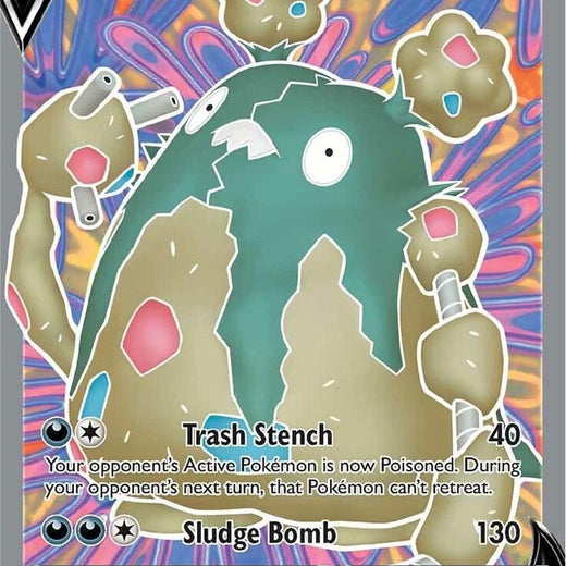 Garbodor V 190/203 Evolving Skies EVS Ultra Rare near mint 190 Pokemon 2021