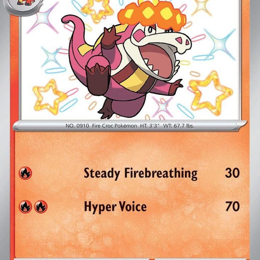 Crocalor SVP 080 Scarlet and Violet Promo Near Mint Pokemon 2024