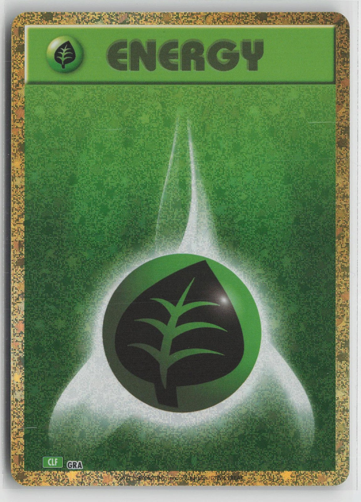 Grass Energy Non Holo Base Set Pokemon Japanese NM