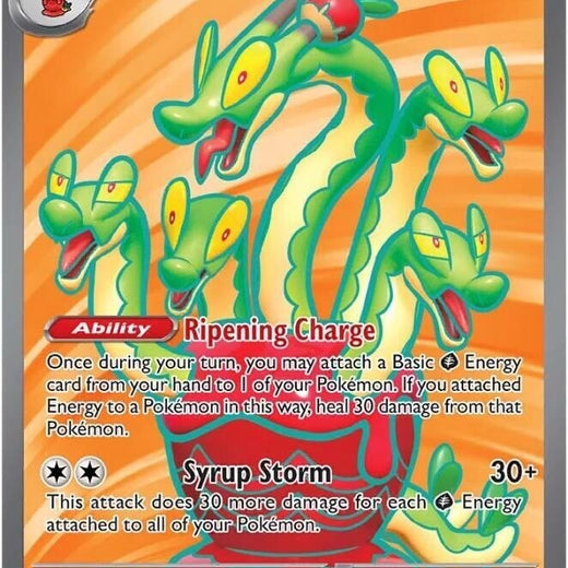 Hydrapple ex 156/142 Stellar Crown SCR Ultra Rare Near Mint Pokemon 2024