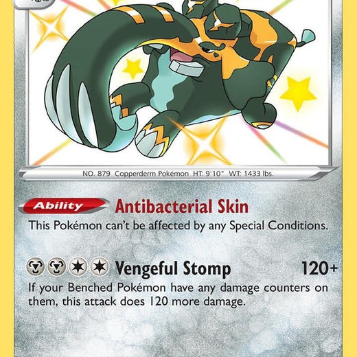 Copperajah SV091/SV122 Shining Fates SHF Shiny Rare Near Mint Pokemon 2021