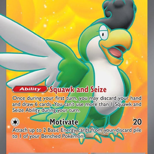 Squawkabilly ex 247/193 Paldea Evolved PAL Ultra Rare near mint 247 Pokemon 2023