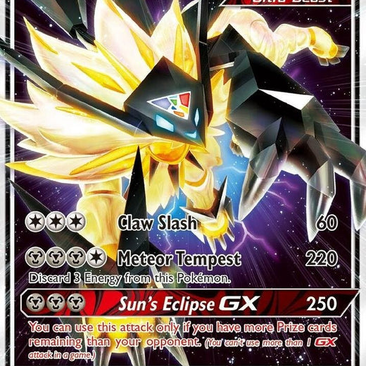 Dusk Mane Necrozma GX 90/156 Ultra Prism UPR Rare Holo GX mint 90 Pokemon