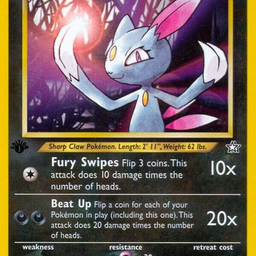 Sneasel 25/111 Neo Genesis N1 Rare mint 25 Pokemon