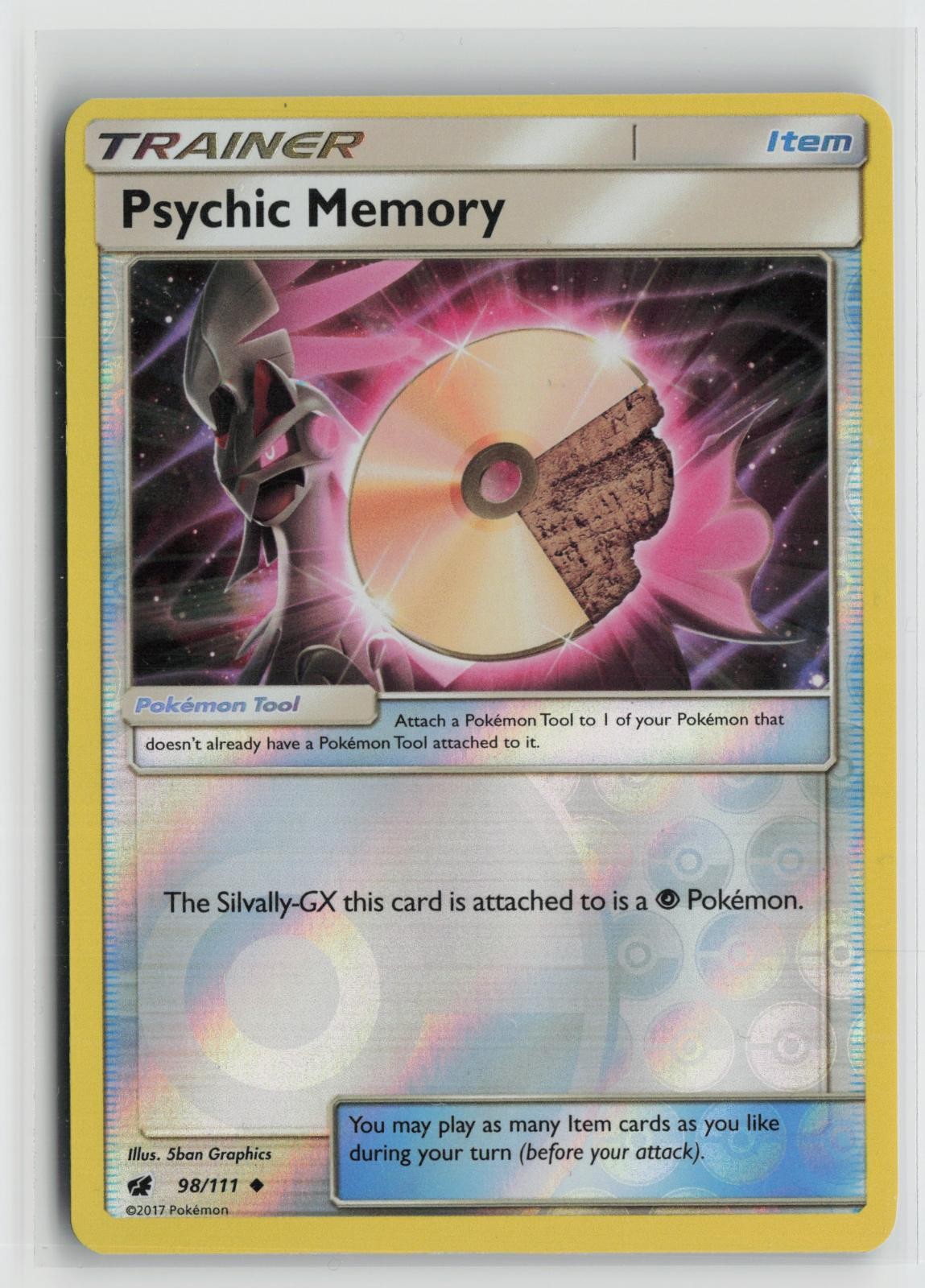 Psychic Memory 98/111 Uncommon Crimson Invasion Pokemon NM