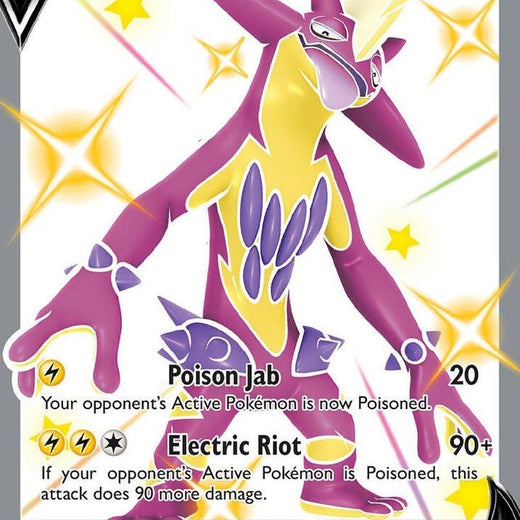 Toxtricity V SV112/SV122 Shining Fates SHF Shiny Rare V near mint Pokemon 2021