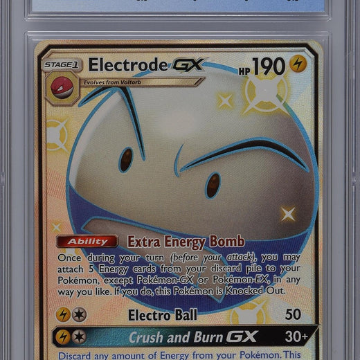Electrode Gx SV57/SV94 Shiny Vault Holo Hidden Fates Pokemon CGC 9 Mint0