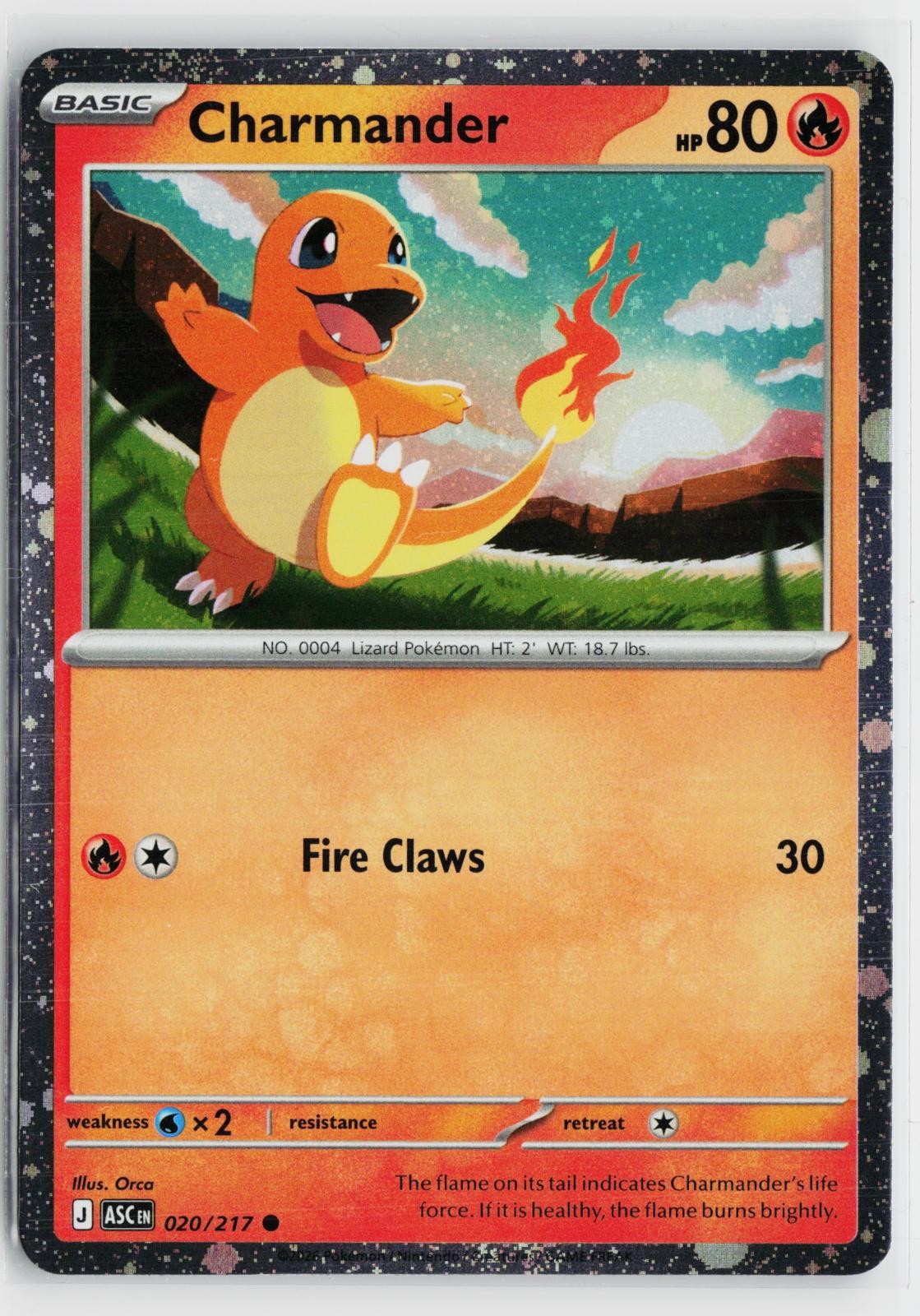 Charmander (Cosmos Holo) 020/217 Miscellaneous Cards & Products NM C Pokemon
