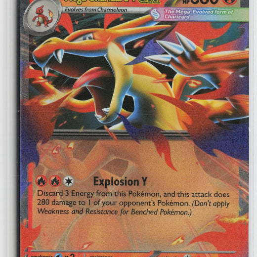 Mega Charizard Y ex - 030 030 Holo Promo ME: Mega Evolution Promo Pokemon NM0