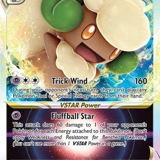 Whimsicott VSTAR 065/172 Brilliant Stars BRS Holo Rare VSTAR mint 065 Pokemon