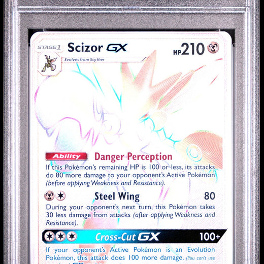 Scizor Gx 175/168 Secret Celestial Storm Pokemon PSA 90