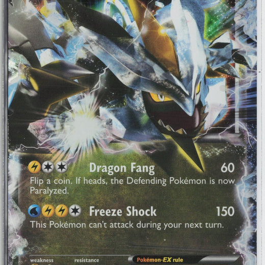 Black Kyurem EX 101/149 Holo EX Rare Boundaries Crossed Pokemon LP0