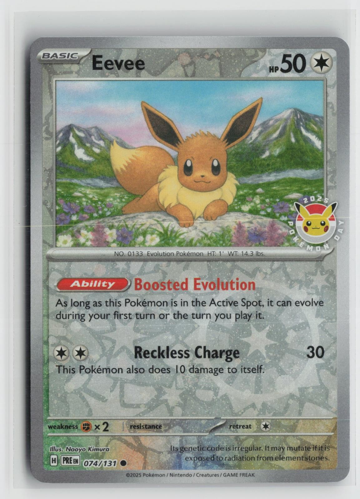 Eevee 074/131 Holo Promo Miscellaneous Cards & Products Pokemon NM