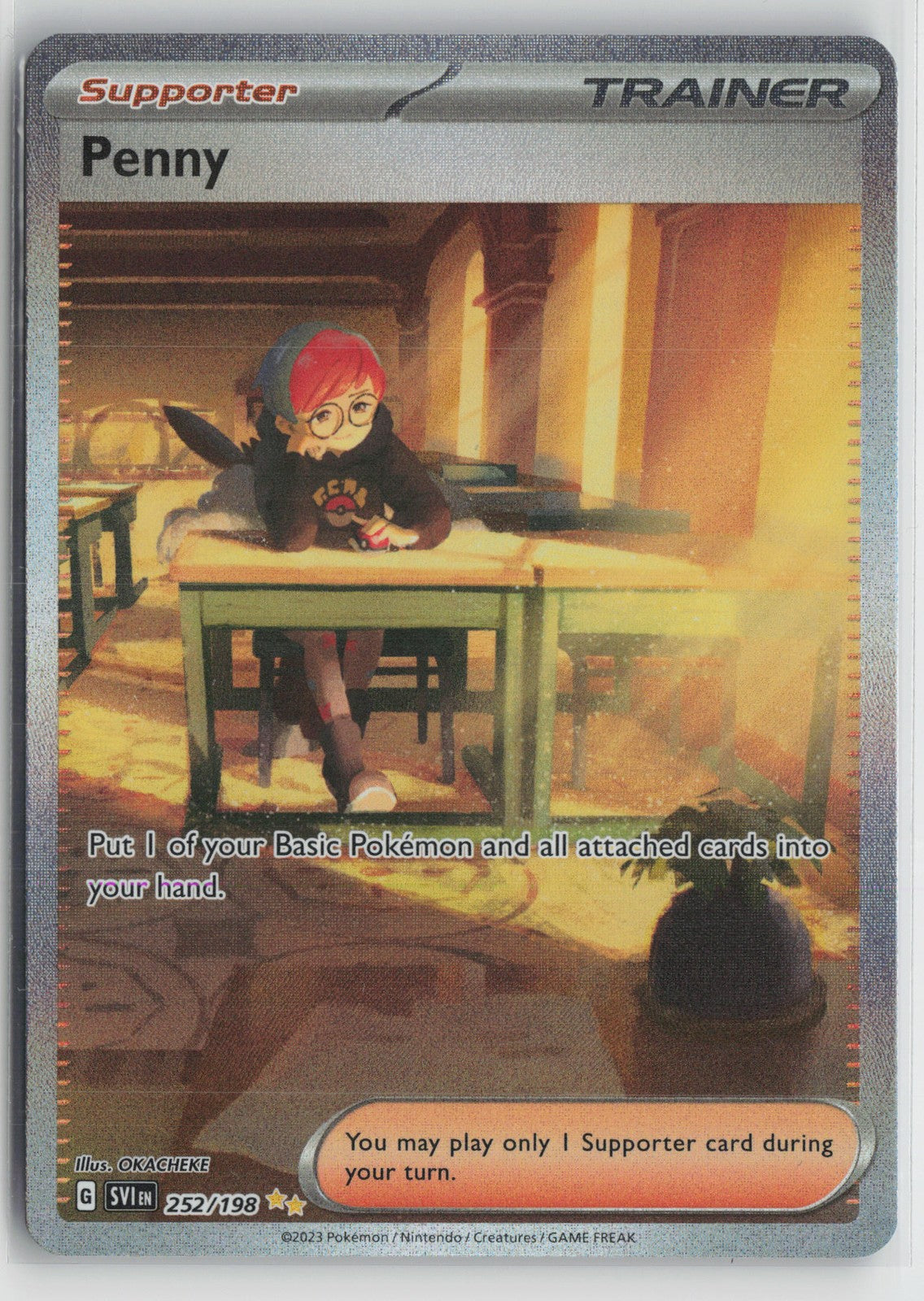 Penny Special Illustration Rare SV01: Scarlet & Violet Base Set 252/198 NM