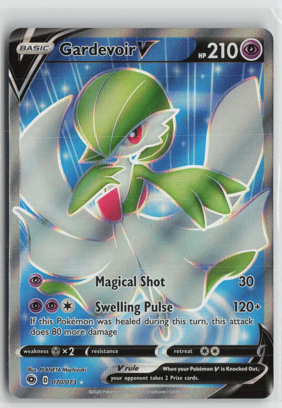 Gardevoir V 070/073 Ultra Rare Champion's Path Pokemon NM