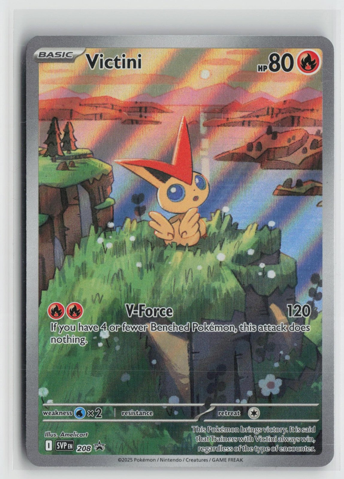 Victini 208 Holo Promo Scarlet & Violet Promo Pokemon NM