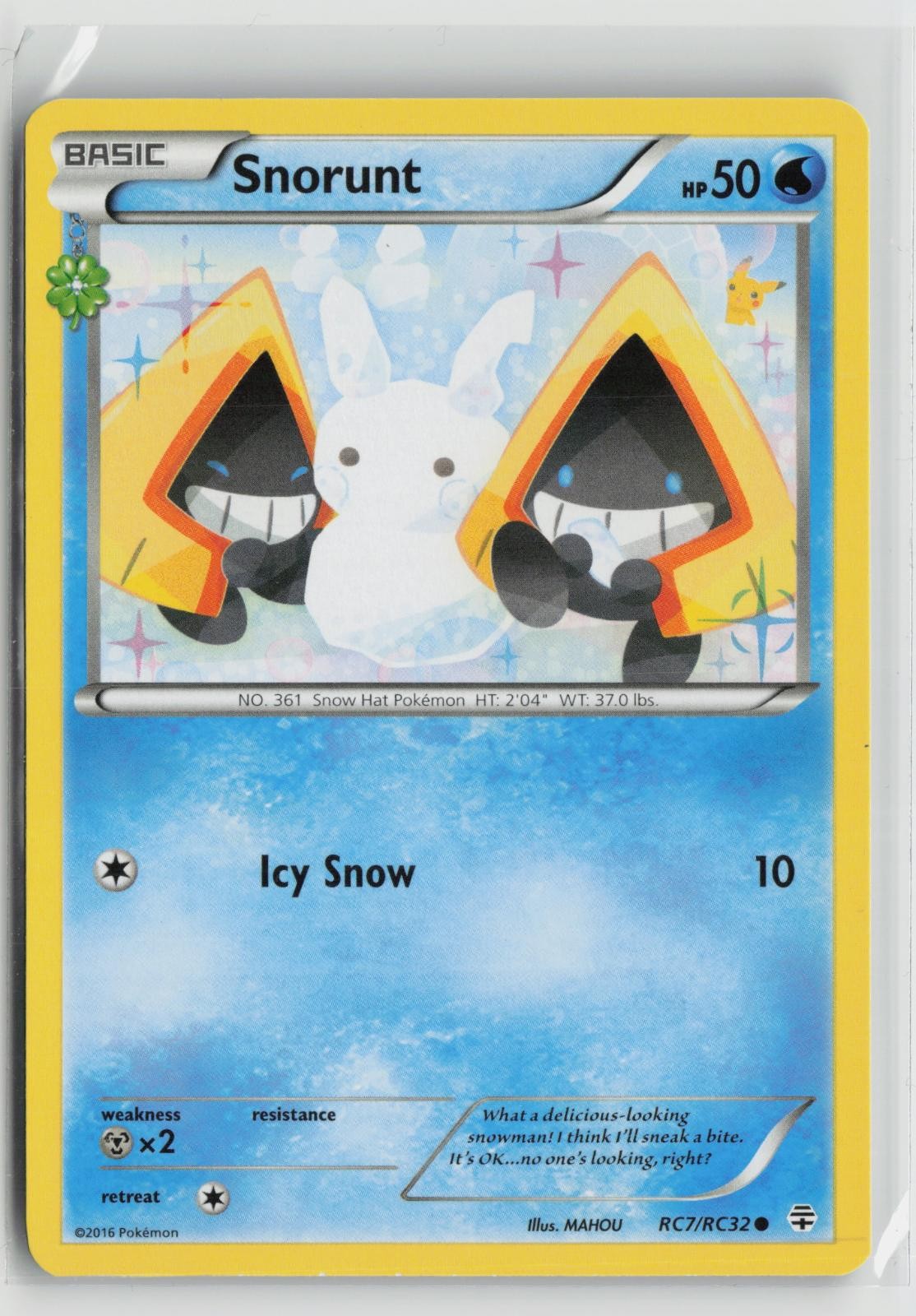 Snorunt RC7/RC32 Common Generations Pokemon LP