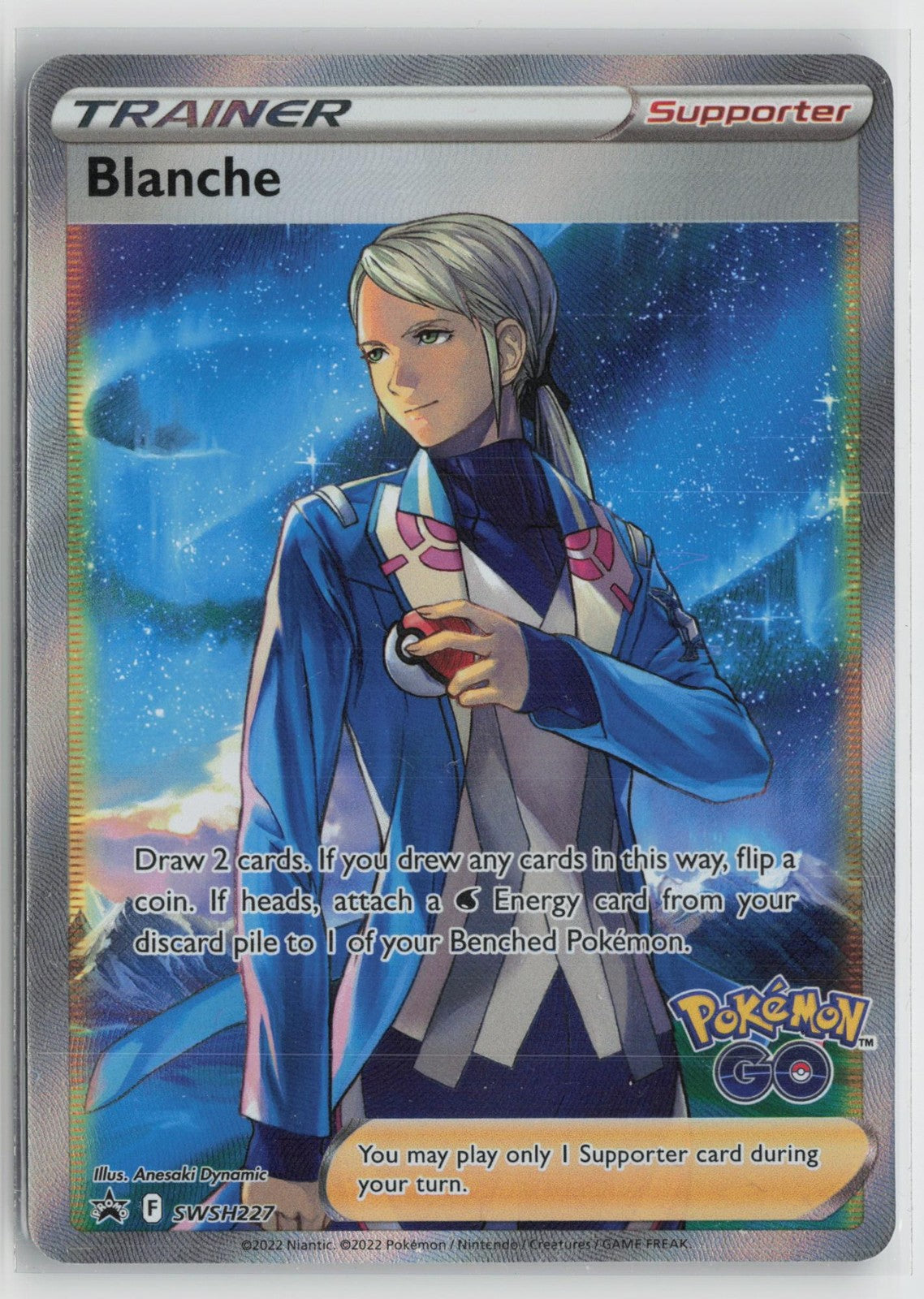 Blanche SWSH227 Promo SWSH Black Star Pokemon NM