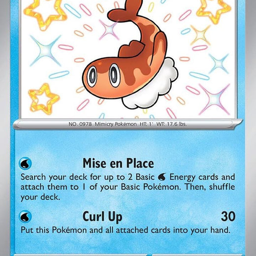 Tatsugiri 127/091 Paldean Fates PAF Shiny Rare Near Mint Pokemon 2024