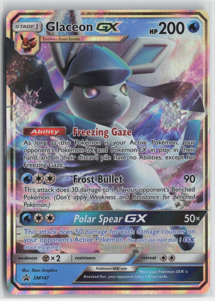 Glaceon GX Promo SM Promos SM147 NM0