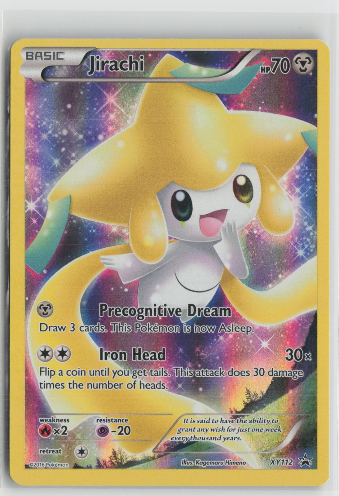 Jirachi XY112 Holo Promo XY Promo Pokemon NM