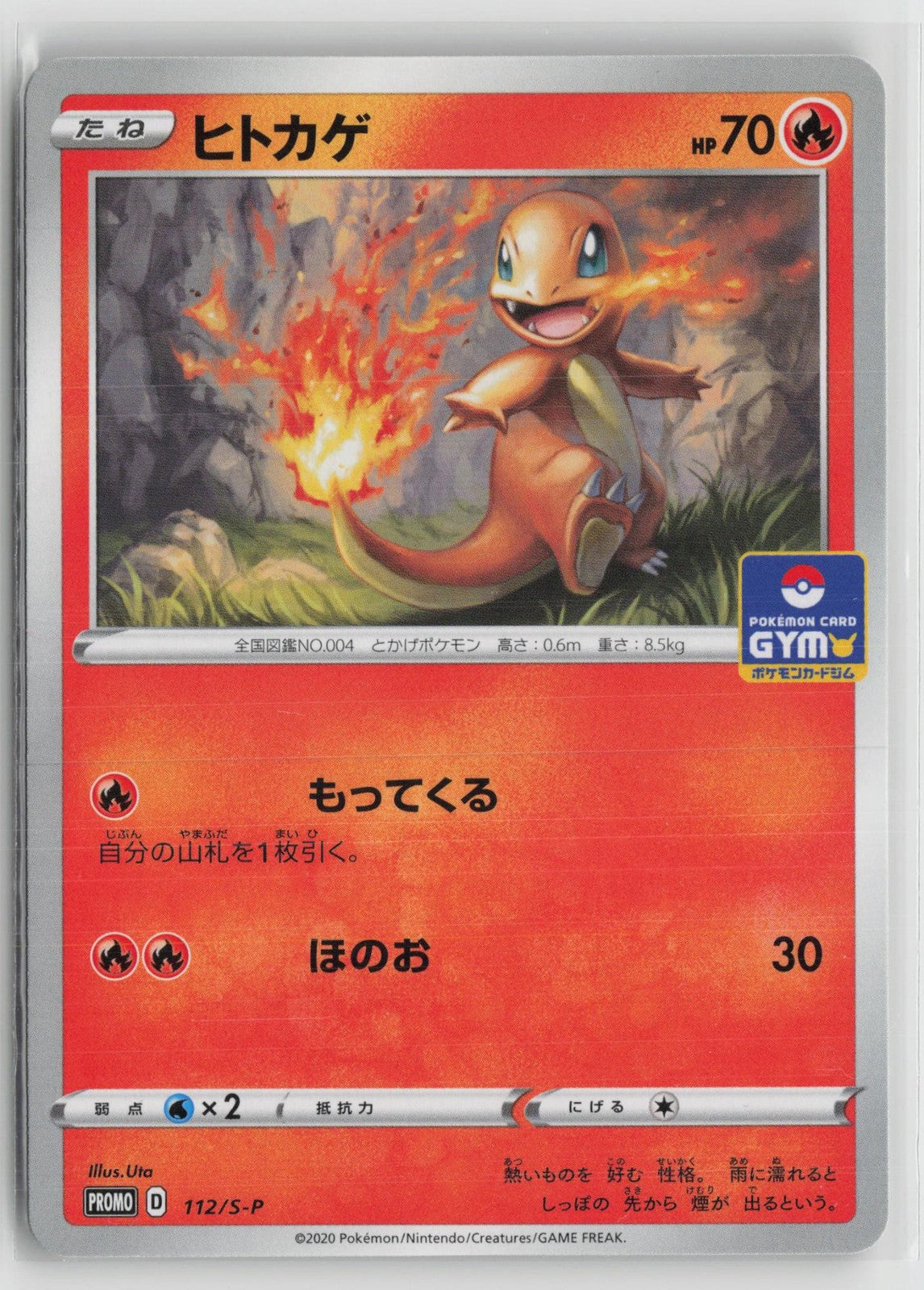 Charmander 112/S-P Promo Sword & Shield Promos Pokemon Japanese NM