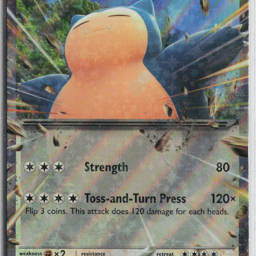 Snorlax ex 076/131 Holo Double Rare SV: Prismatic Evolutions Pokemon NM0