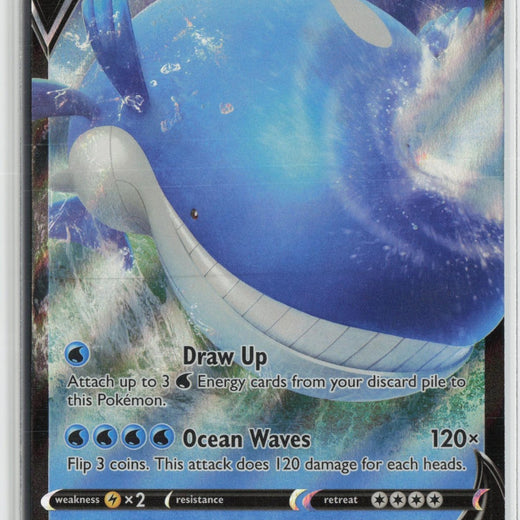 Wailord V 013/073 Holo V Rare Champion's Path Pokemon NM0