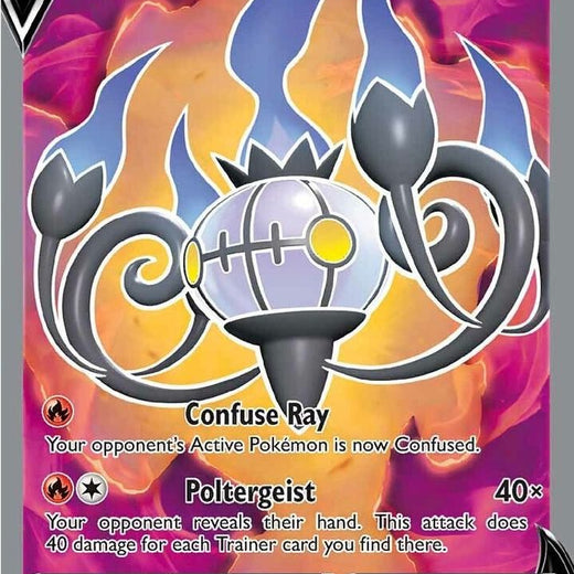 Chandelure V 247/264 Fusion Strike FST Ultra Rare mint 247 Pokemon 2021