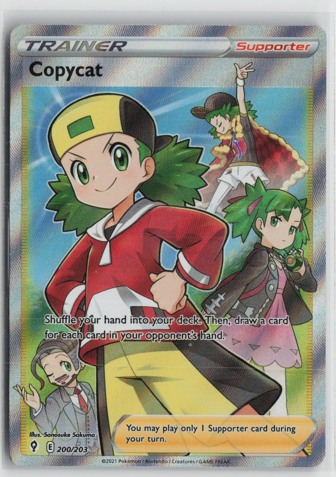 Copycat 200/203 Ultra Rare Evolving Skies Pokemon NM