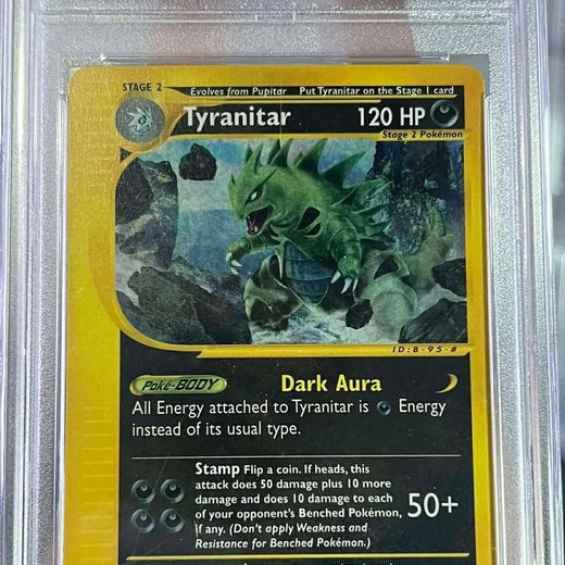 Tyranitar 66/165 Expedition Pokemon PSA 90