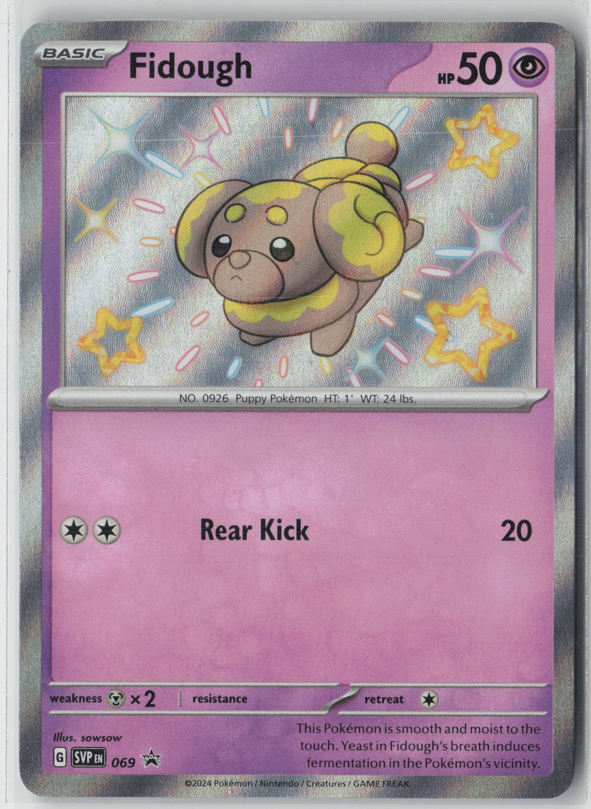 Fidough Promo SV: Scarlet & Violet Promo Cards 069 NM