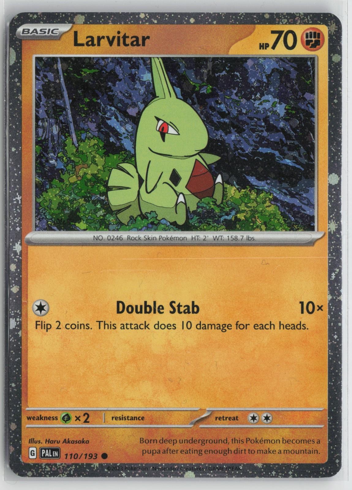 Larvitar 110/193 Holo Promo Miscellaneous Cards & Products Pokemon NM