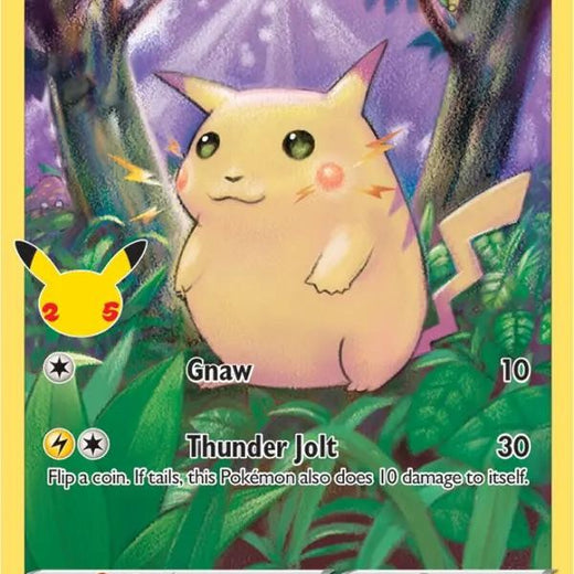 Pikachu (005/025)CelebrationsCELRare Holo{set_code}PokemonmintSword and Shield00