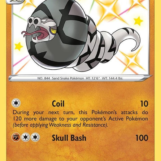 Sandaconda SV071/SV122 Shining Fates SHF Shiny Rare Near Mint Pokemon 2021