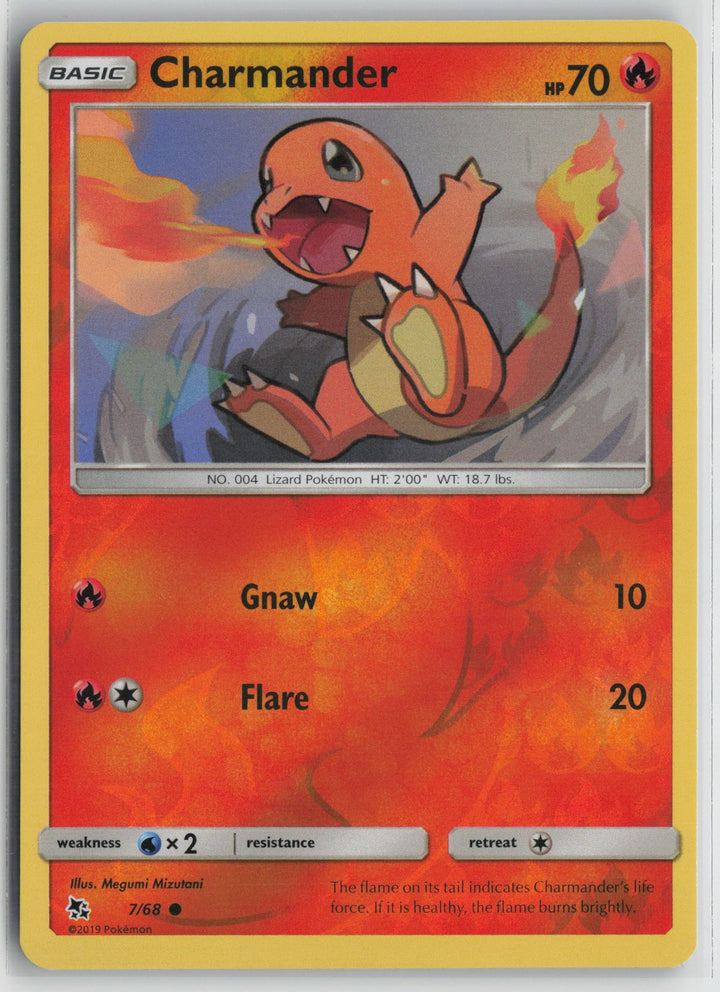Charmander Common Hidden Fates 7/68 NM0