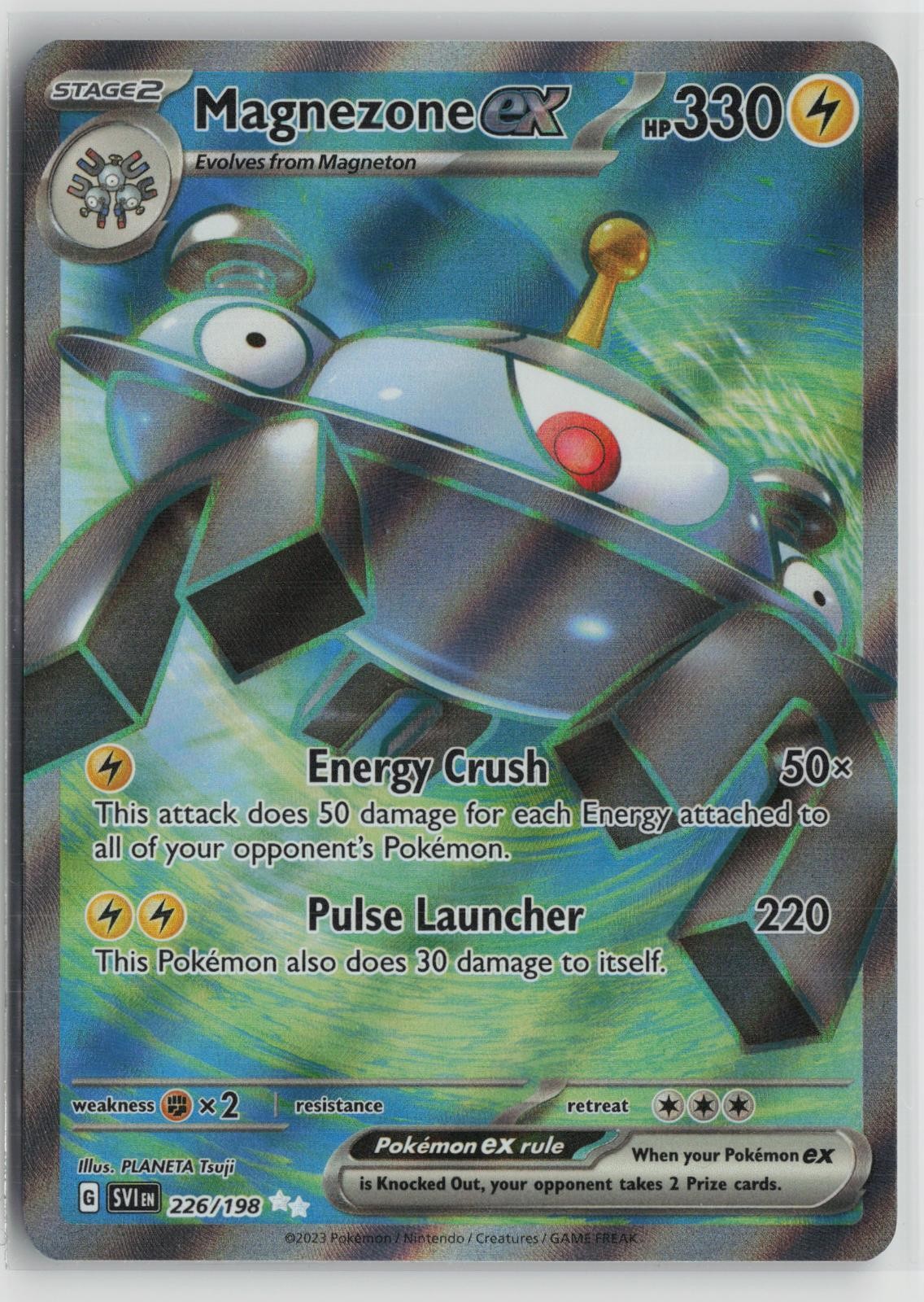 Magnezone ex 226/198 Ultra Rare Scarlet & Violet Pokemon NM
