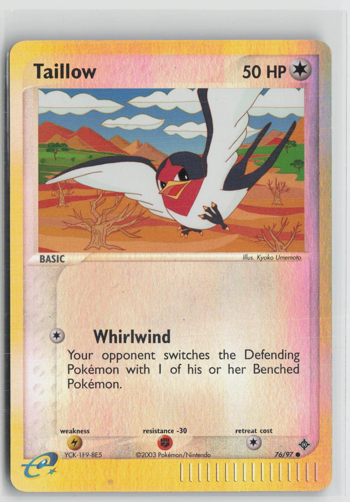 Taillow 76/97 Reverse Holo Dragon Pokemon NM0