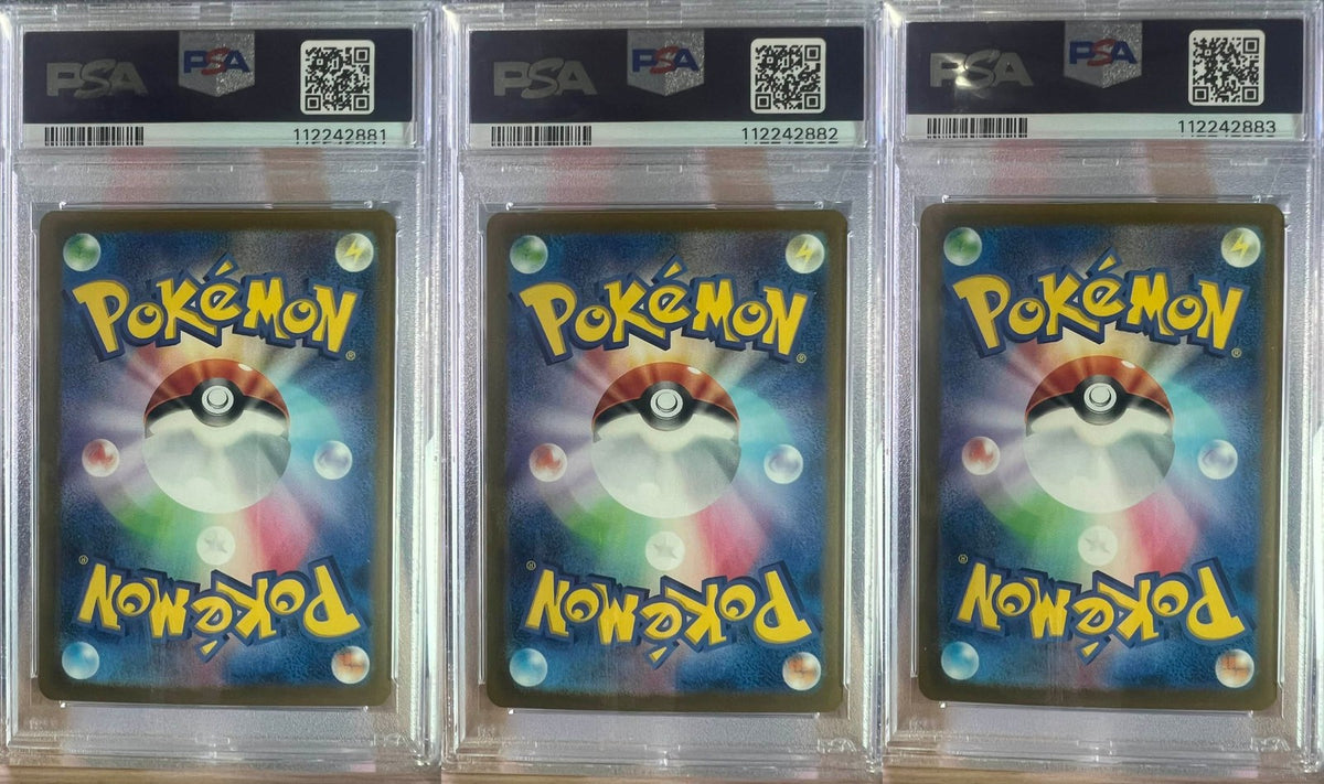 SEQUENTIAL PSA 10 SVG Venusaur EX, Charizard EX , Blastoise EX Pokemon Japanese