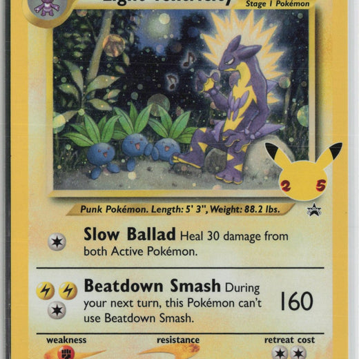 Light Toxtricity SWSH137 Holo Promo Sword & Shield Promo Pokemon NM0
