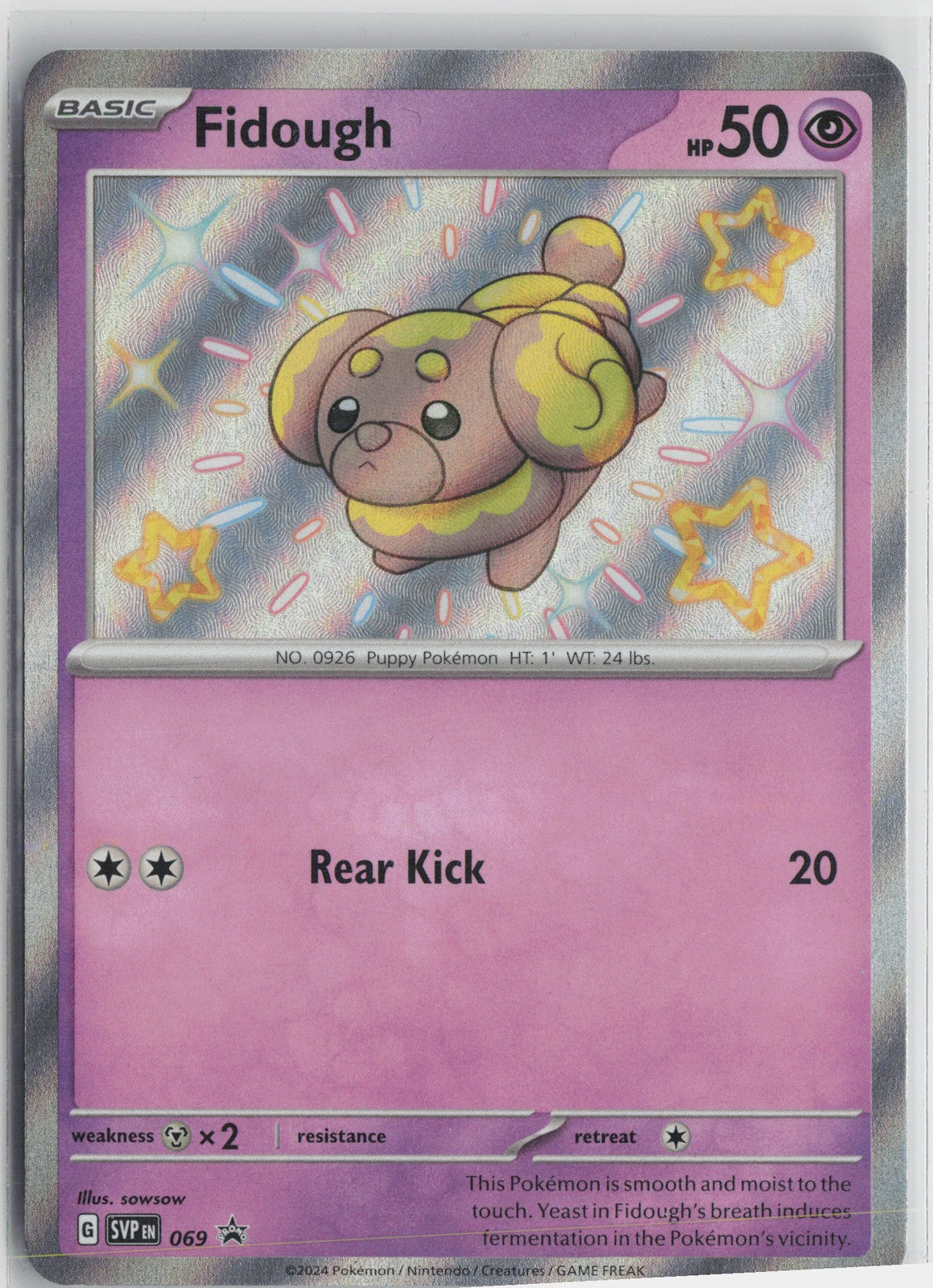 Fidough - Promo SV: Scarlet & Violet Promo Cards 069 NM