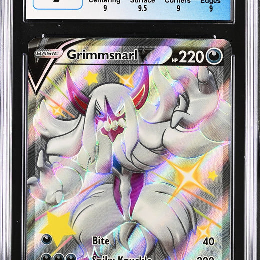 Grimmsnarl V SV116/SV122 Shiny Vault Holo Shining Fates Pokemon CGC 9 Mint0