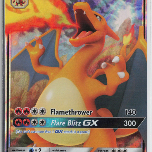 Charizard GX 9/68 Holo Rare GX Hidden Fates Pokemon NM0