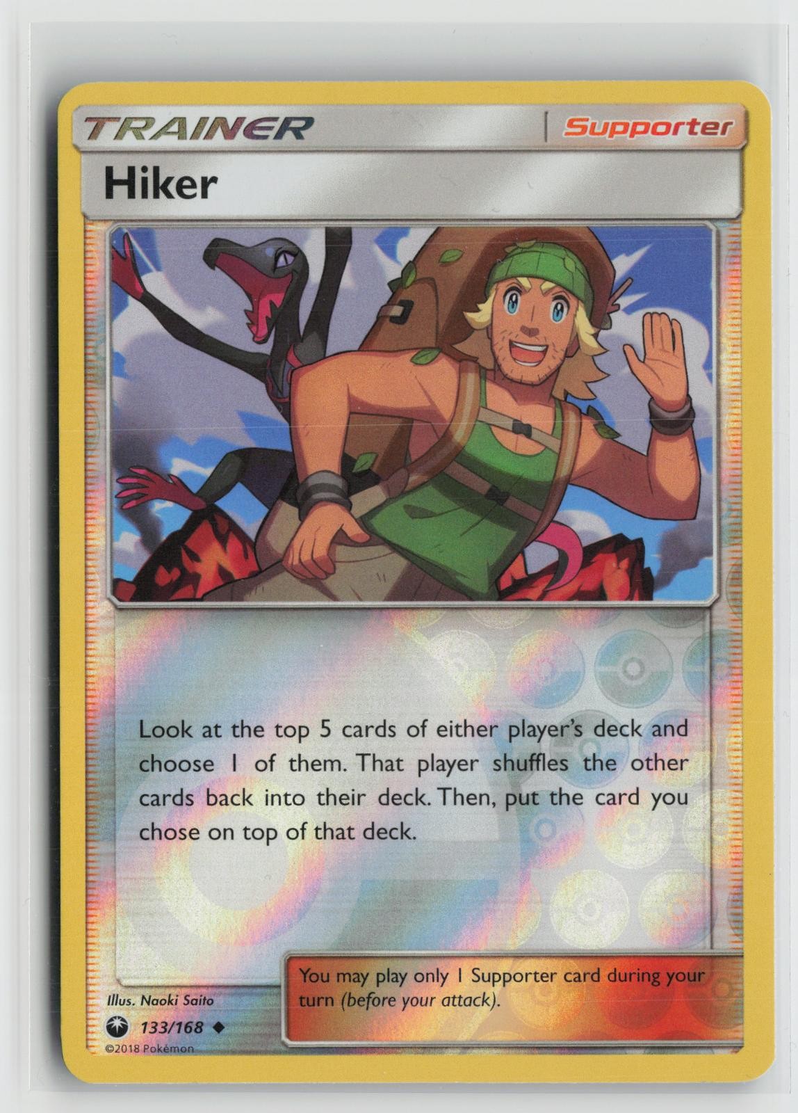 Hiker 133/168 Uncommon Celestial Storm Pokemon NM