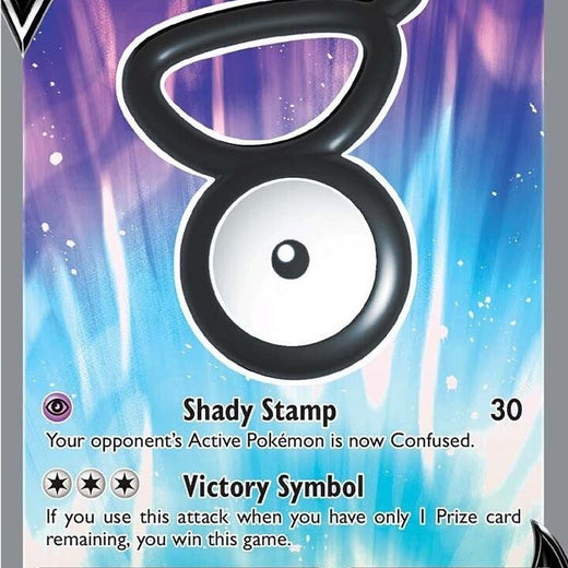 Unown V 176/195 Silver Tempest SIT Ultra Rare Near Mint Pokemon 2022