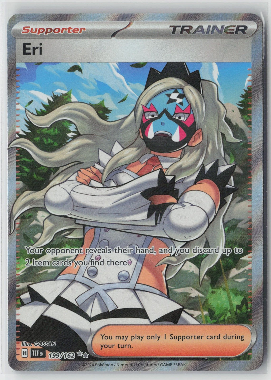 Eri 199/162 Ultra Rare Temporal Forces Pokemon NM