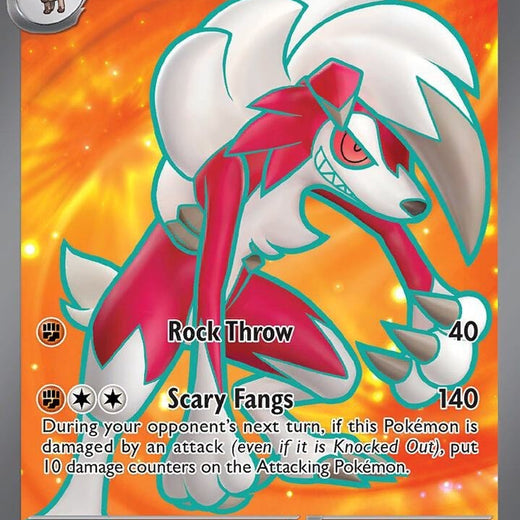 Lycanroc ex 241/193 Paldea Evolved PAL Ultra Rare near mint 241 Pokemon 2023