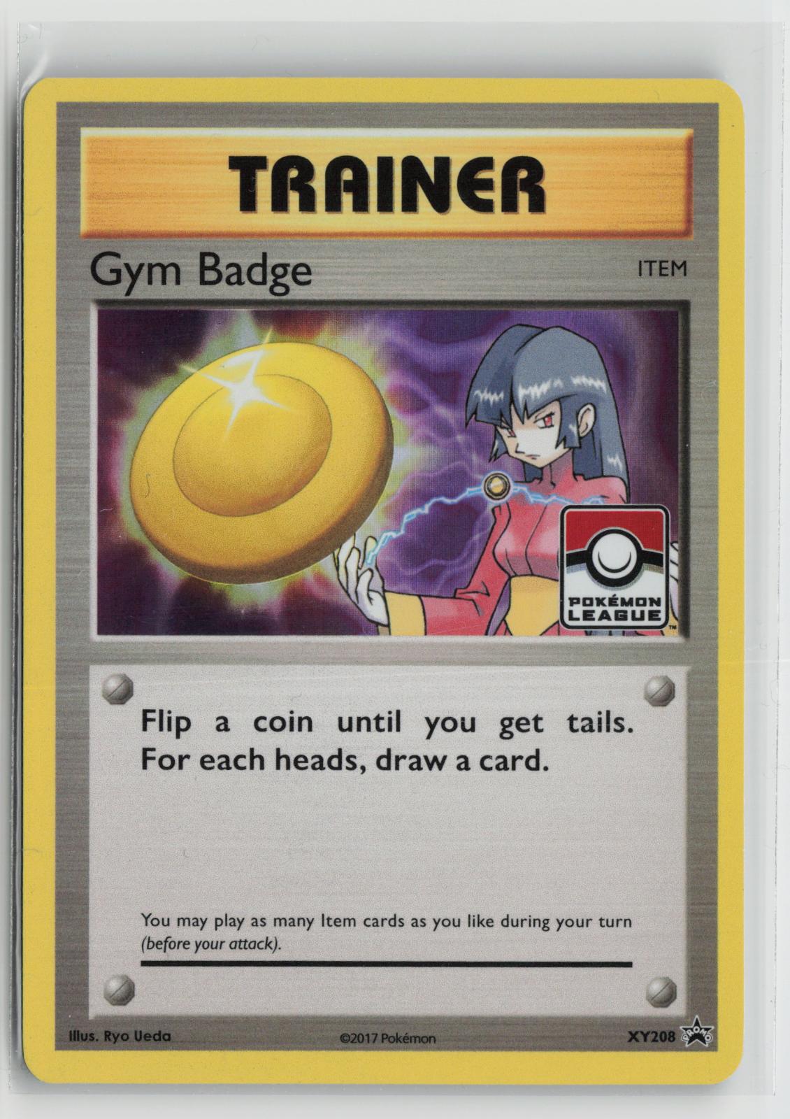 Gym Badge (Sabrina) XY208 Holo Promo XY Promo Pokemon NM