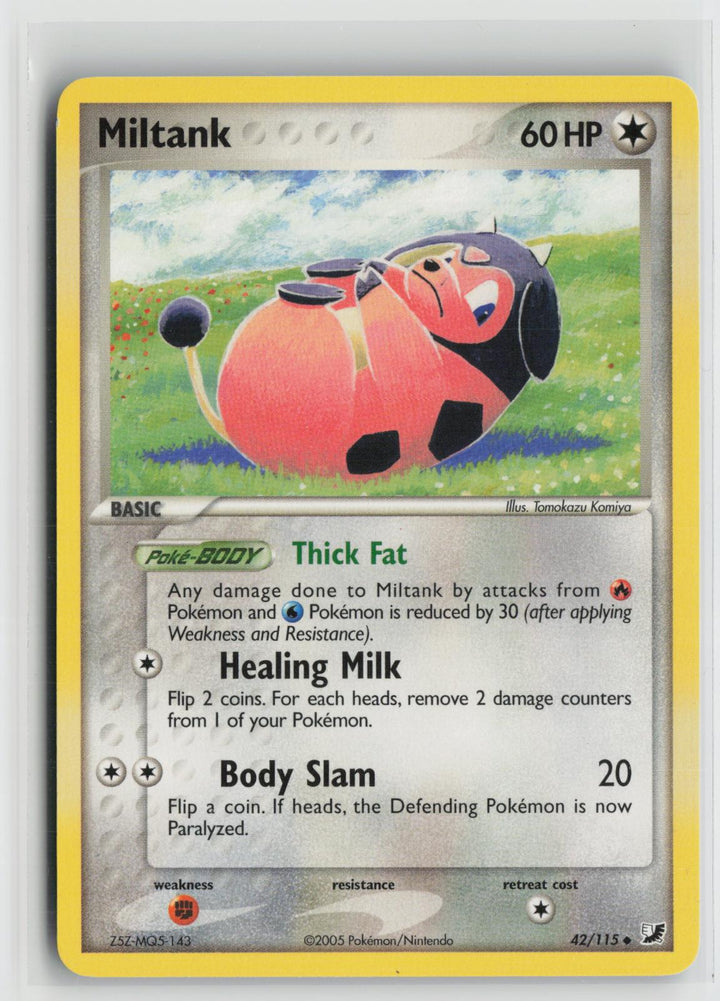 Miltank 42/115 Uncommon Unseen Forces Pokemon NM0